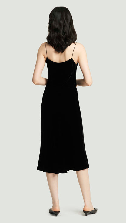 Camisole in Velvet | Black