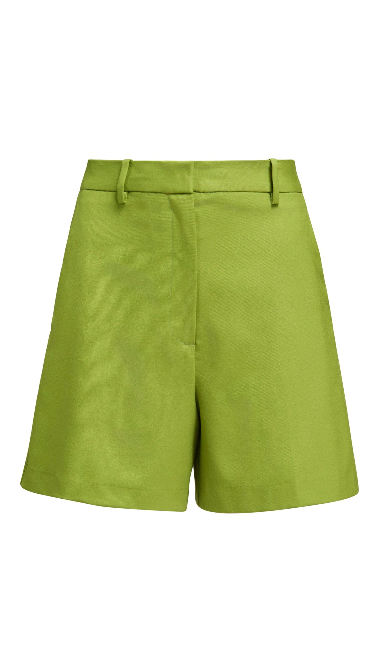 Wooster Short in Seasonless Wool | Grass