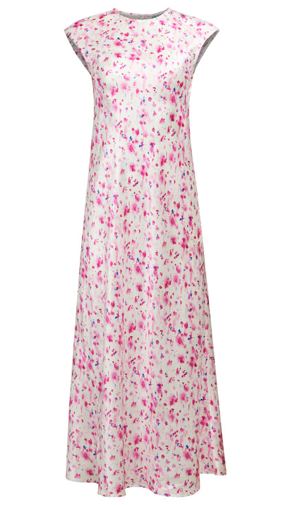 Bias Dress in Silk Charmeuse | Flora